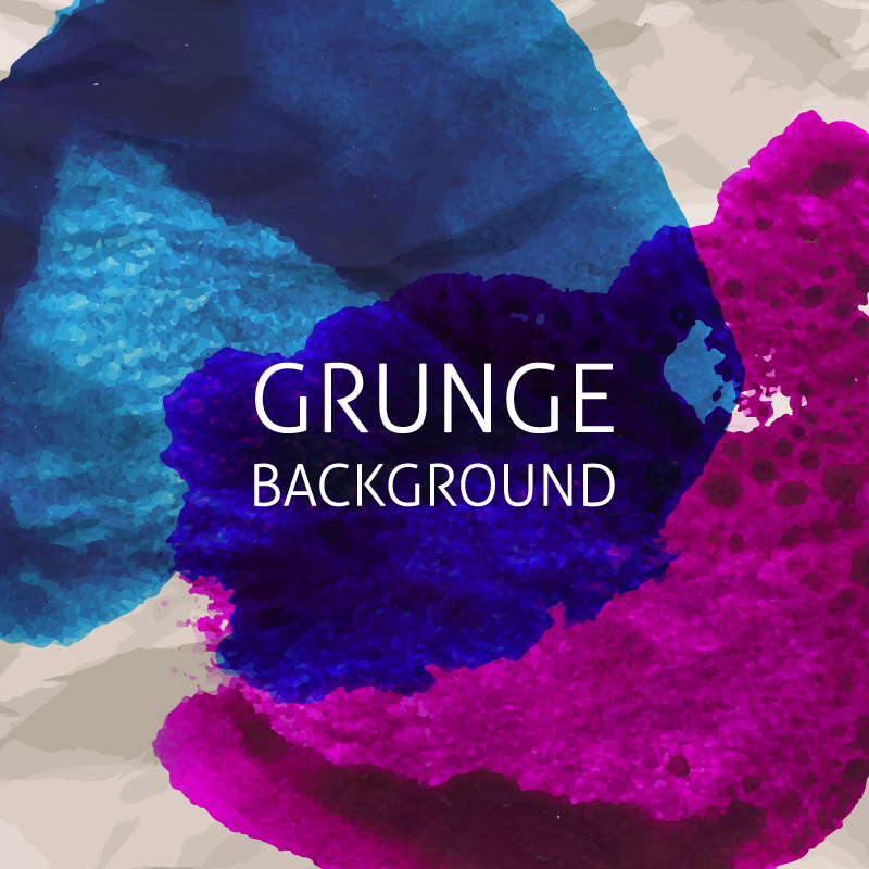 Blue and purple blooming background vector material
