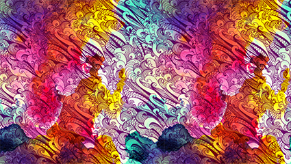 Waves background color pattern vector material