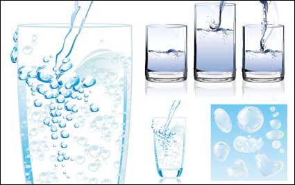 Dynamic water vector material