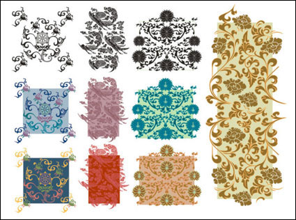 Classic Vector Background Shading