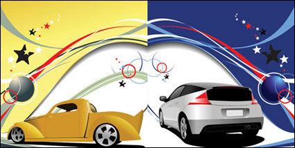 Vector lines and movement of vehicles		