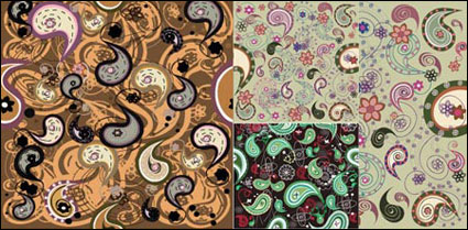 India ham pattern vector material