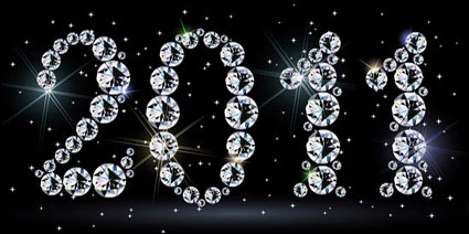 diamond  consisting of 2011 Vector material