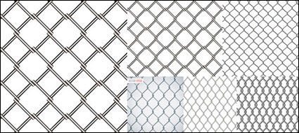 Barbed wire vector material