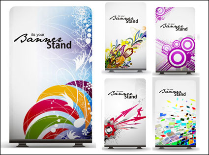 Dynamic element panels fine pattern - Vector