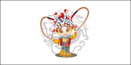 Q version of Peking Opera characters-4