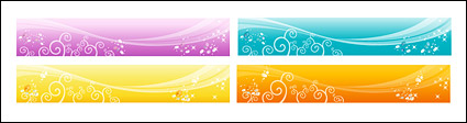 Vector fantasy background material - fashion pattern-3