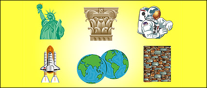 Vector cartoon material-4